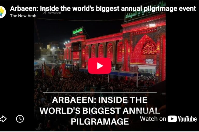 Arbaeen: Faith on Foot, Eyes on Palestine